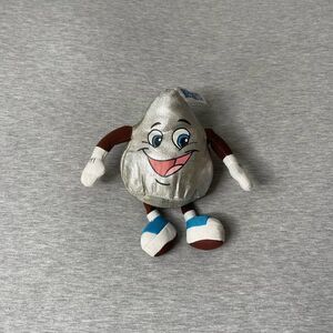 Hershey Vintage Silver Kiss 8" Stuffed Plush Toy